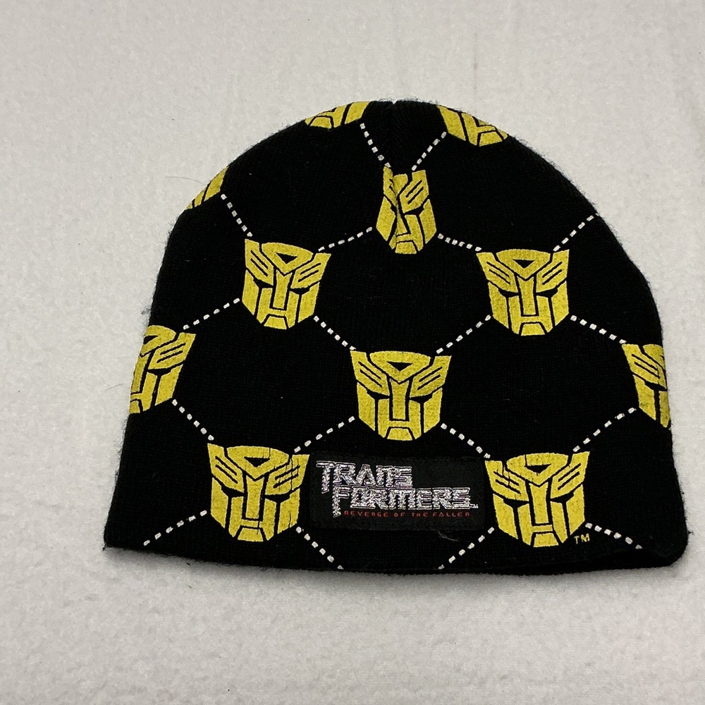 Transformers Black and Yellow  Beanie 0305